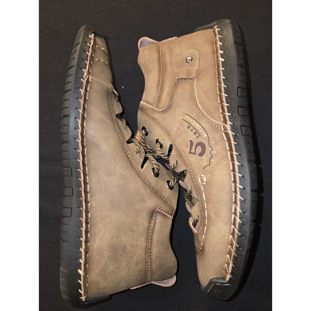 ALCUBIEREE Mens Shoe/Boot man made leather Size 44‎ New no box Orthopedic
